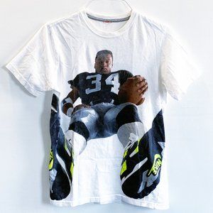 Vintage Nike Bo Jackson Standing Over Shirt - M